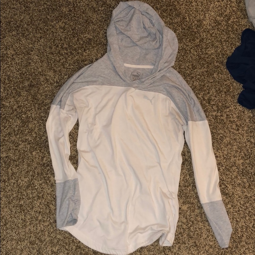 Hooded Puma athletic shirt